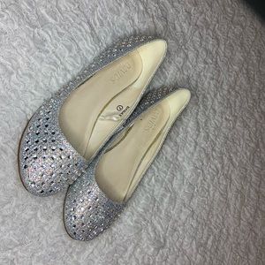 Sparkle/glitter flats